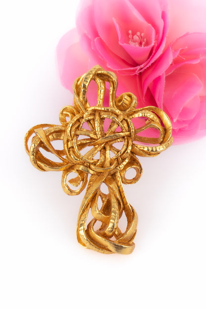 Broche "Croix" Christian Lacroix