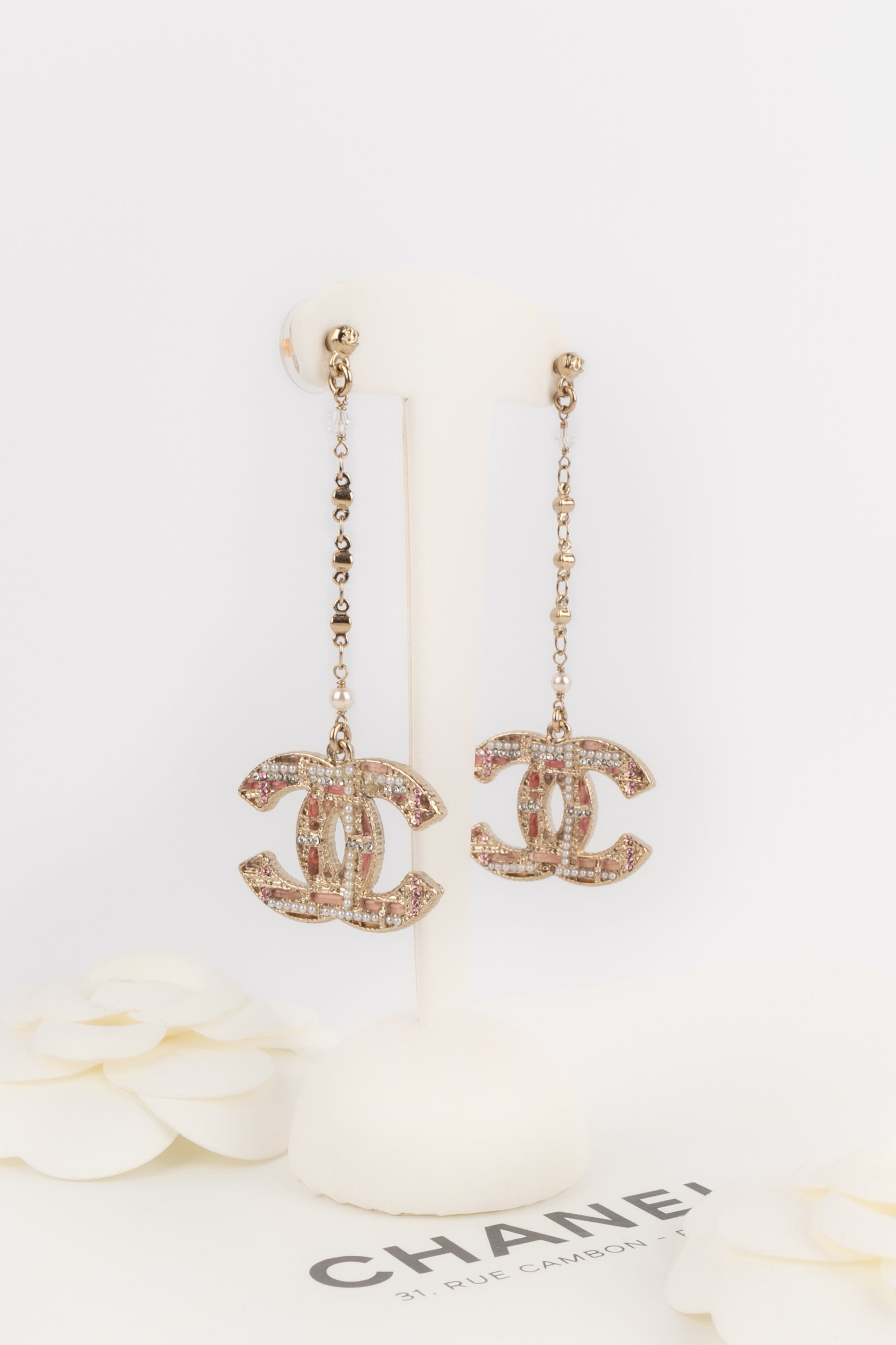 Boucles d'oreilles cc Chanel