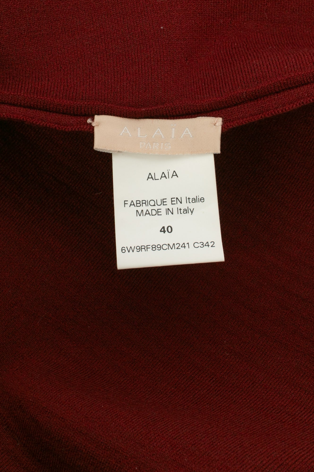 Robe patineuse Alaïa