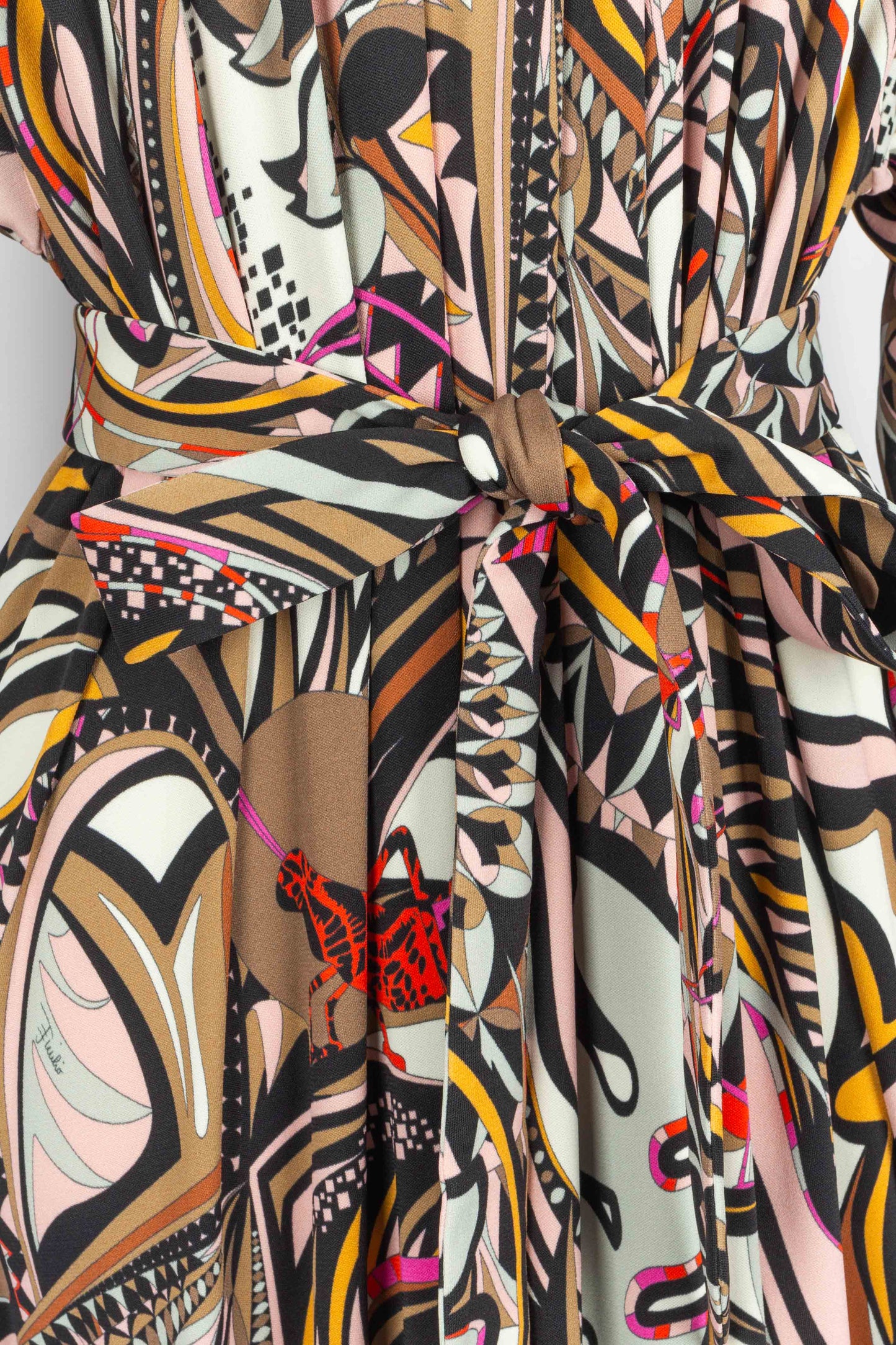 Robe en soie Pucci