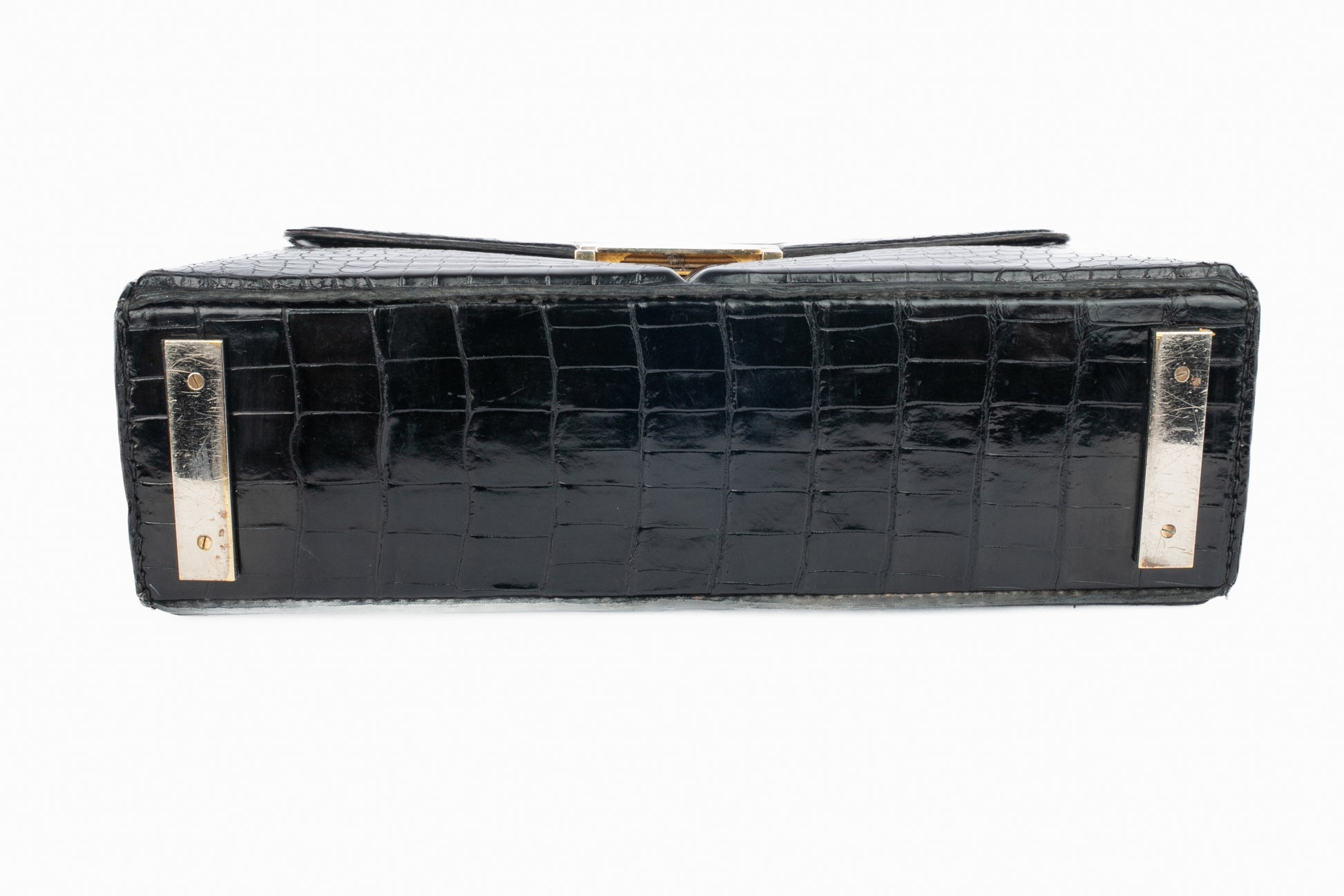 Sac en crocodile Fernande Desgranges