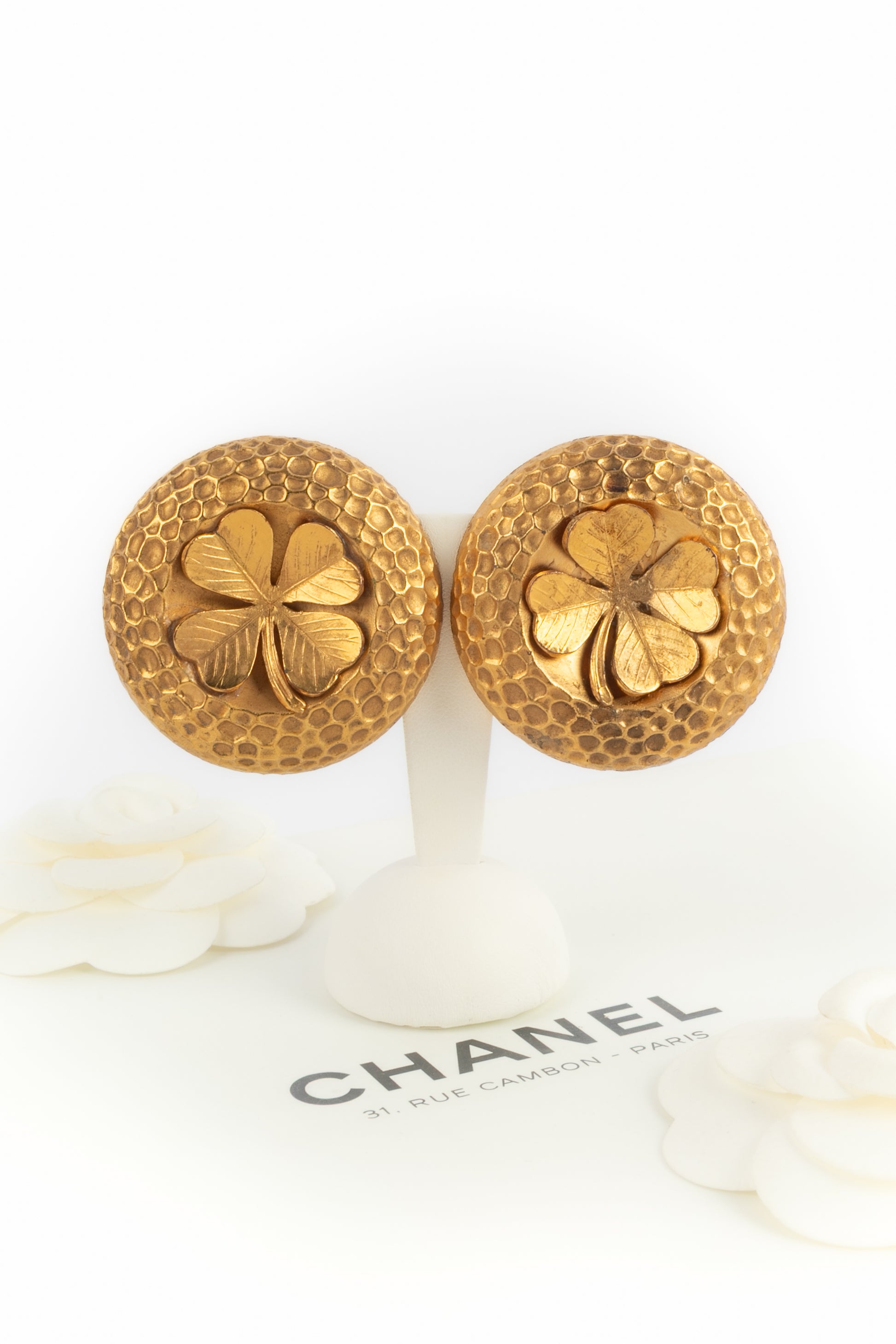 Boucles d'oreilles Chanel 1992's