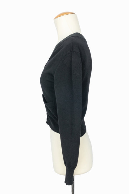 Cardigan noir Chanel