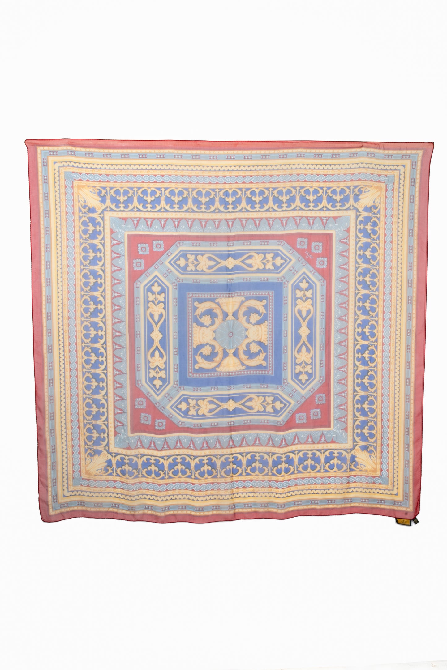 Foulard en mousseline Fendi