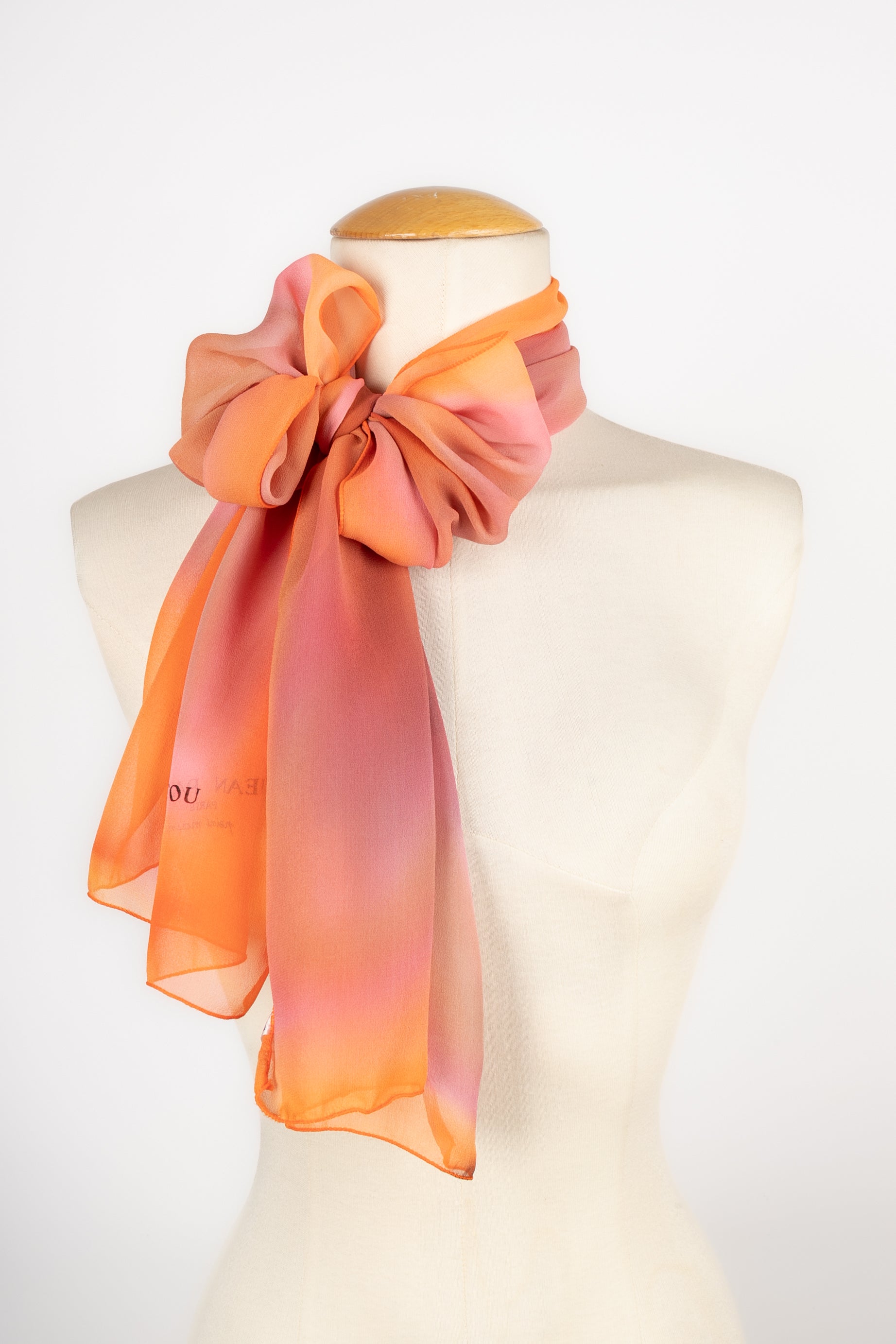 Foulard en mousseline Jean Patou