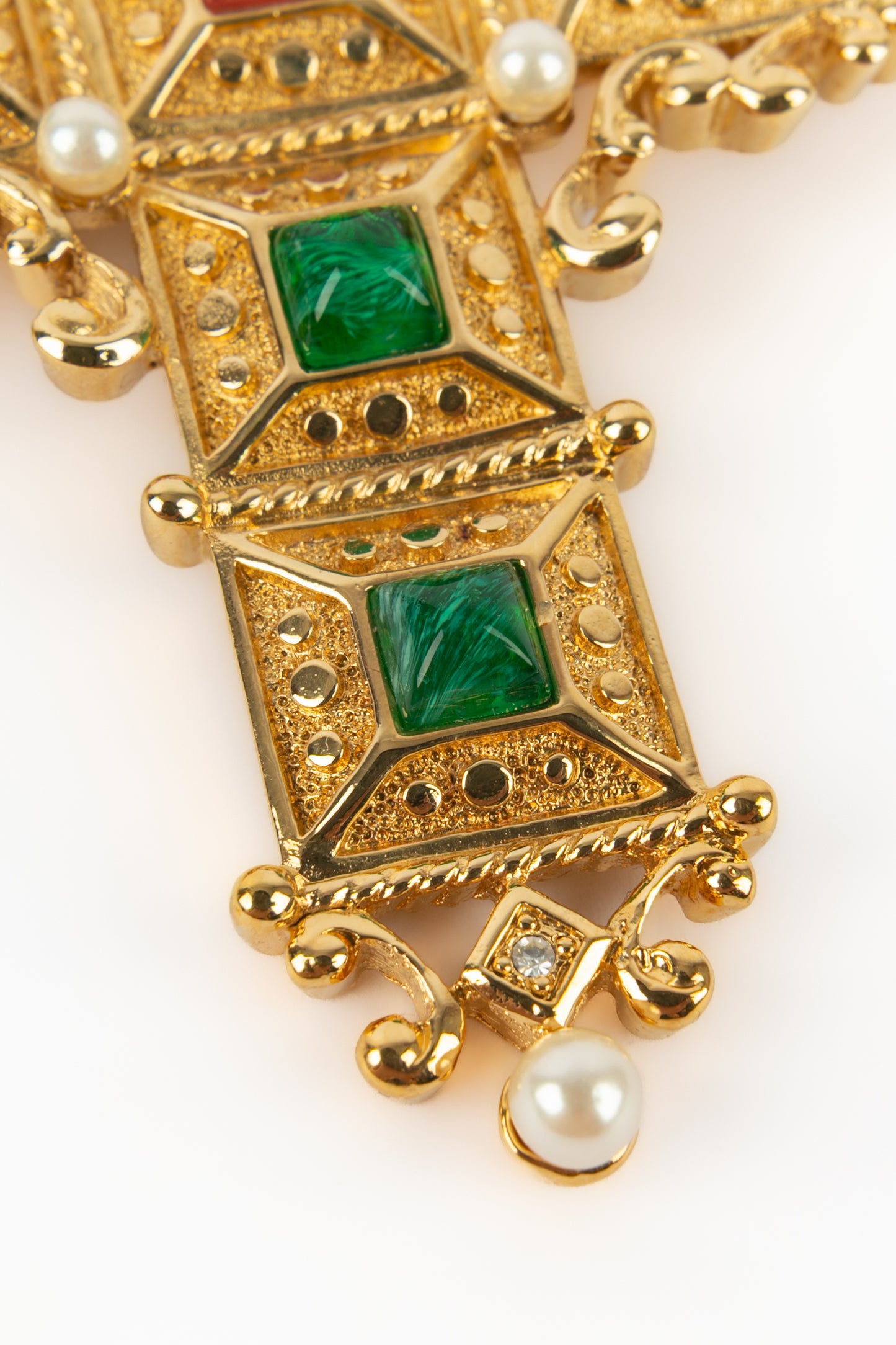 Collier "Croix" Christian Dior