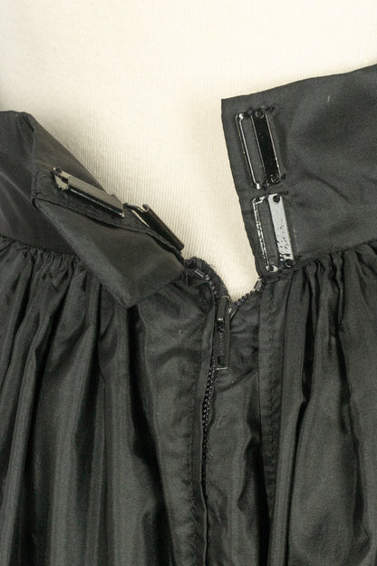 Maxi jupe en taffetas Yves Saint Laurent