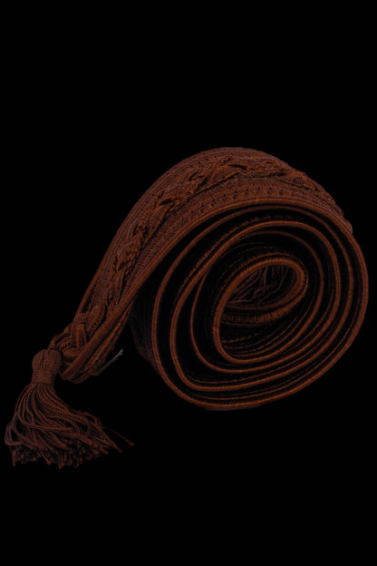 Ceinture en passementerie Yves Saint Laurent (Attribuée à)