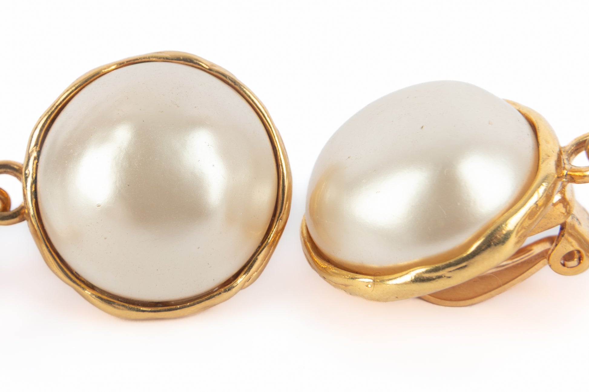 Boucles d'oreilles cc Chanel Automne 1995