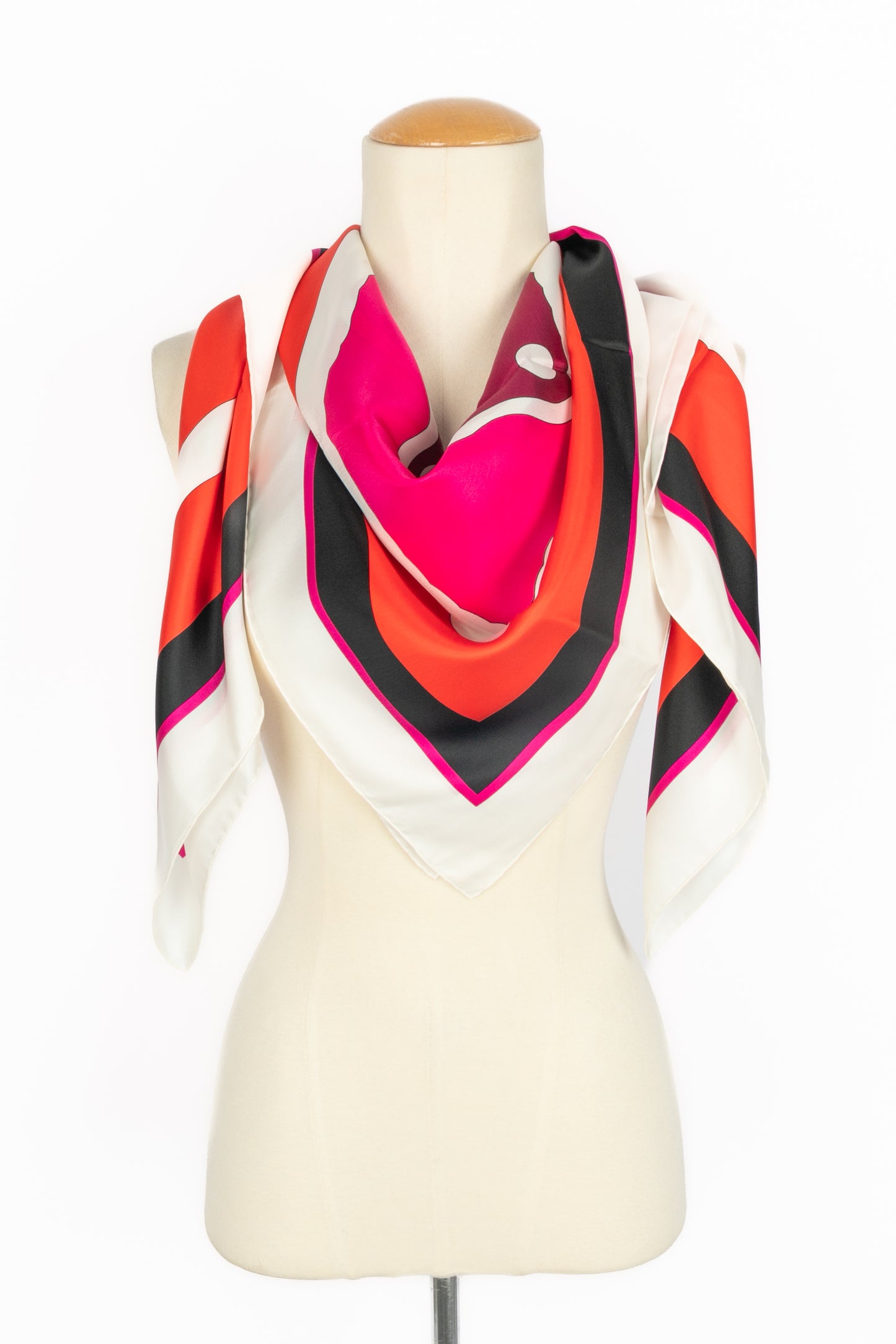 Foulard "Robe du soir pop" Hermès