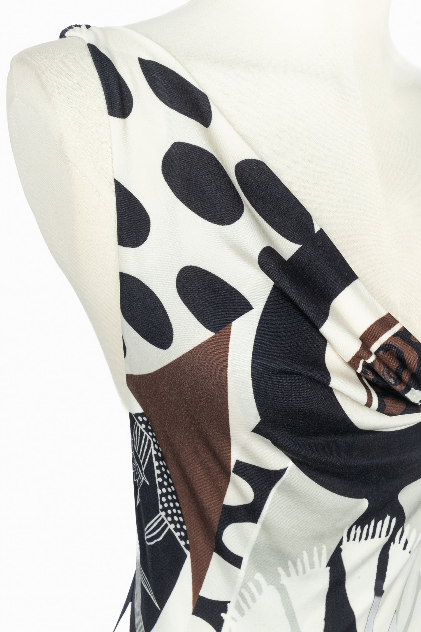 Robe en soie Christian Lacroix 