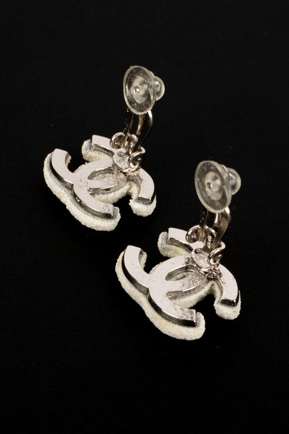 Boucles d'oreilles "Neige" Chanel