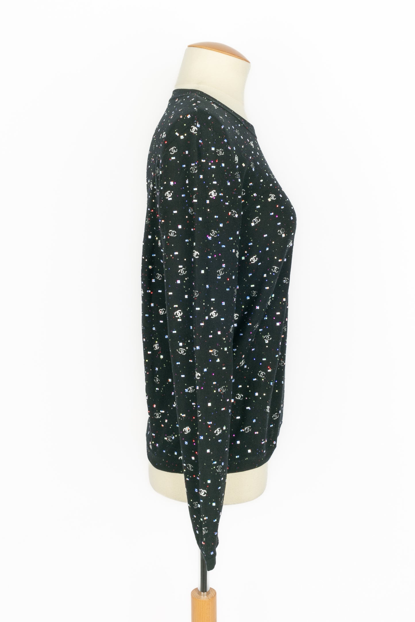 Top à paillettes Chanel