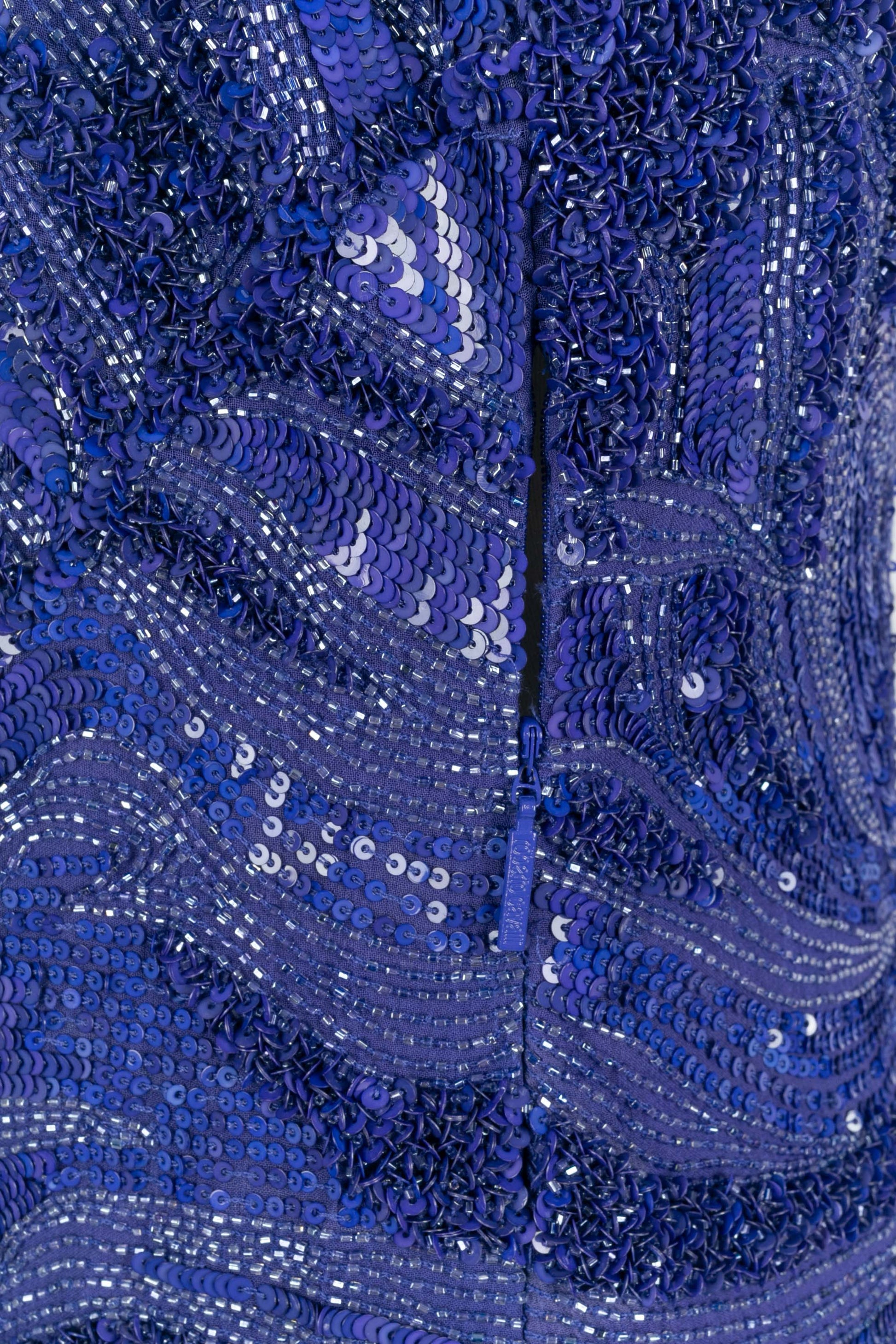 Robe perlée Roberto Cavalli