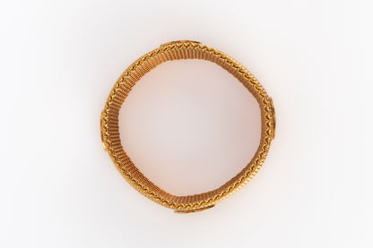 Bracelet doré Chanel 1996