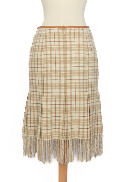 Jupe en cachemire Hermès