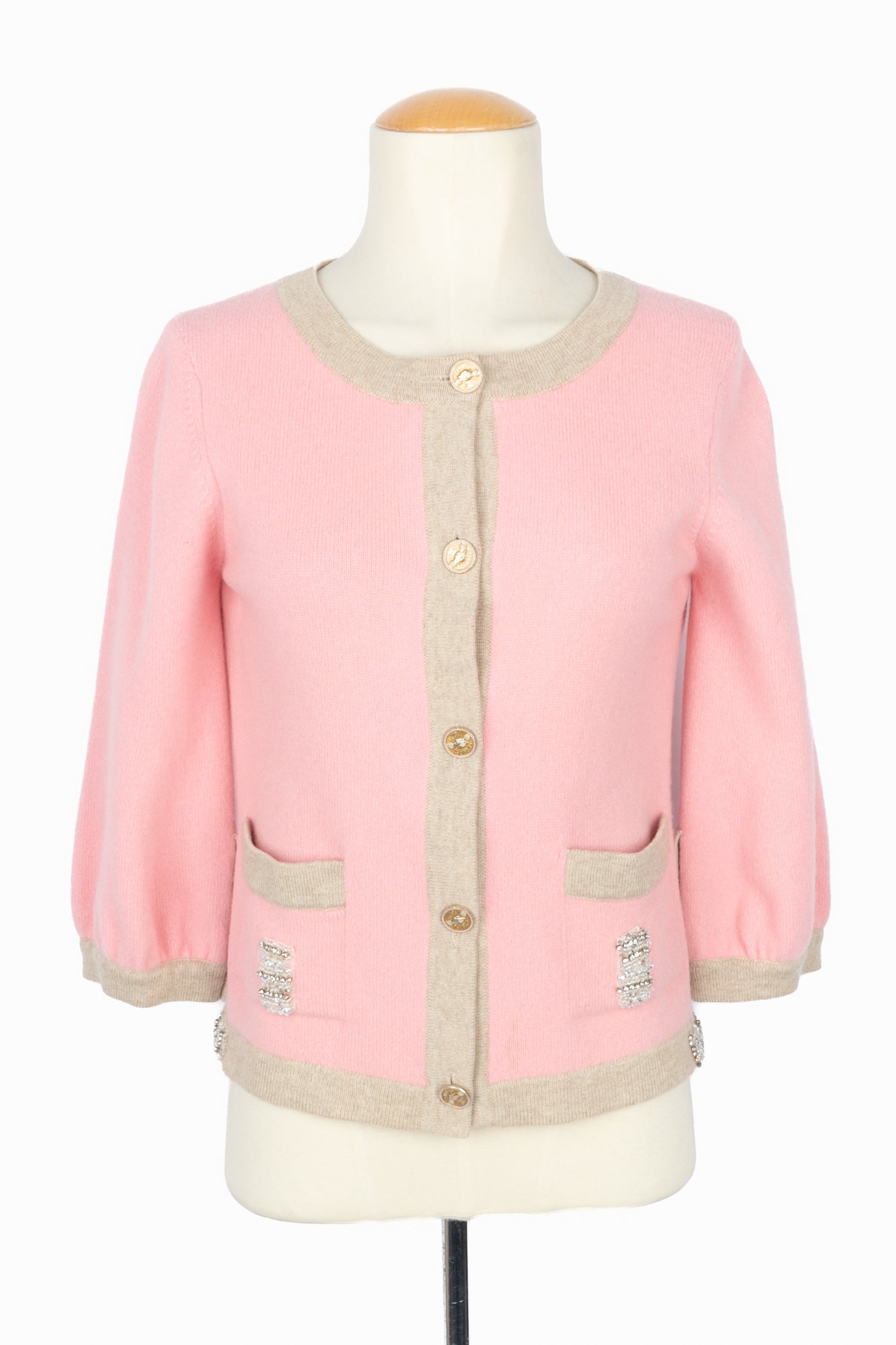 Gilet en cachemire Chanel Printemps 2008