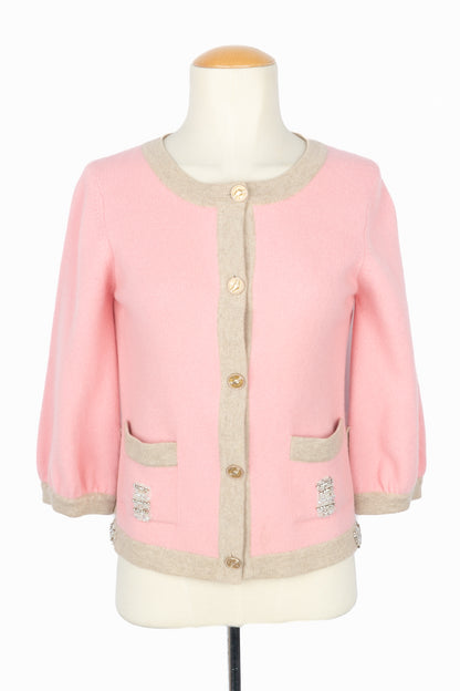 Gilet en cachemire Chanel Printemps 2008