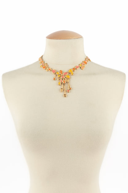 Collier émaillé Nina Ricci 
