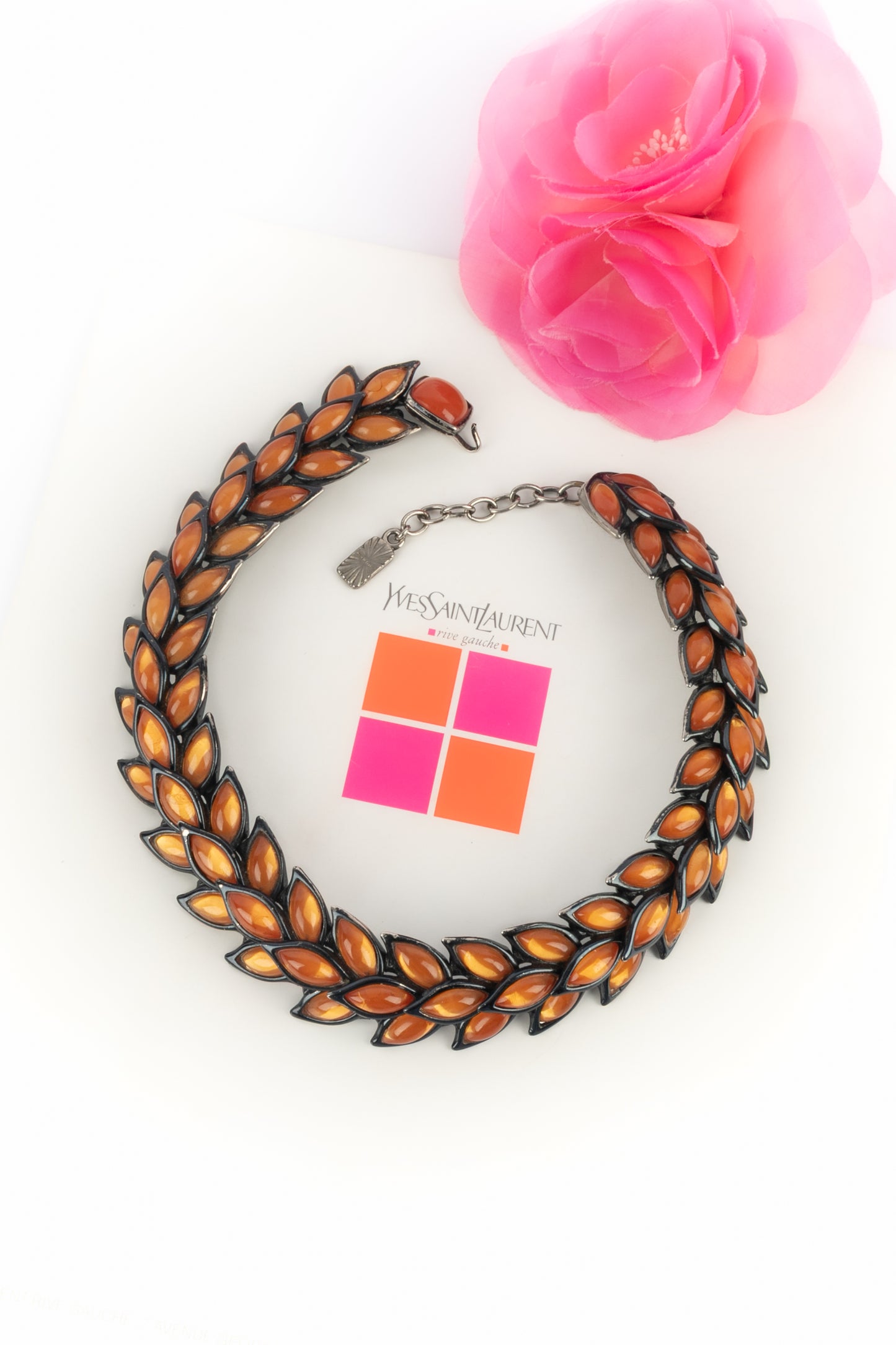 Collier "épis" Yves Saint Laurent