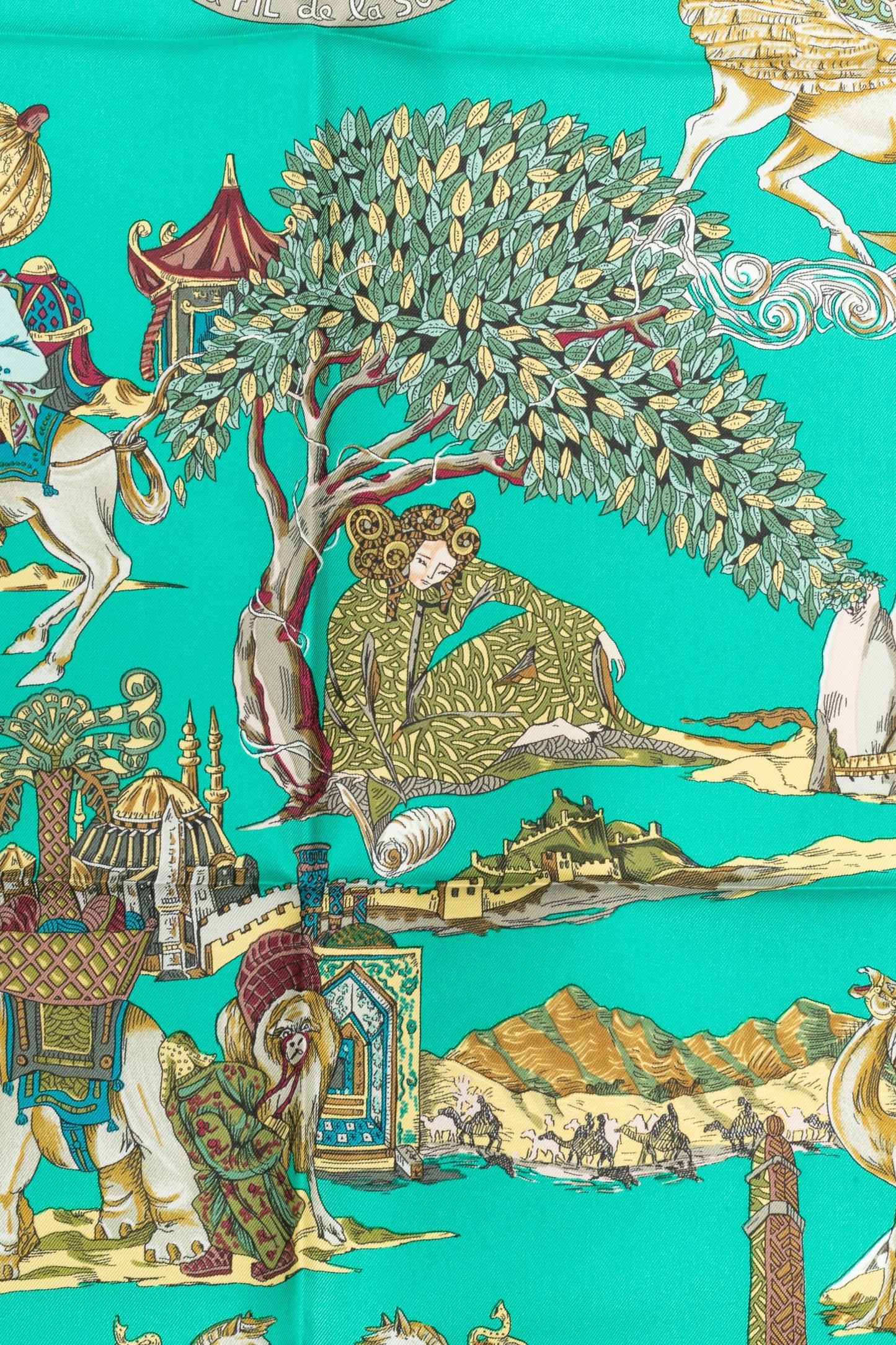 Carré / Foulard "Les Légendes de l’Arbre" Hermès
