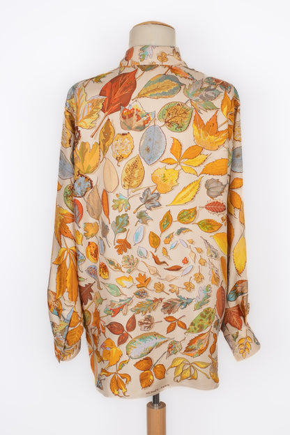 Chemise "Feuilles d'Automne" Hermès