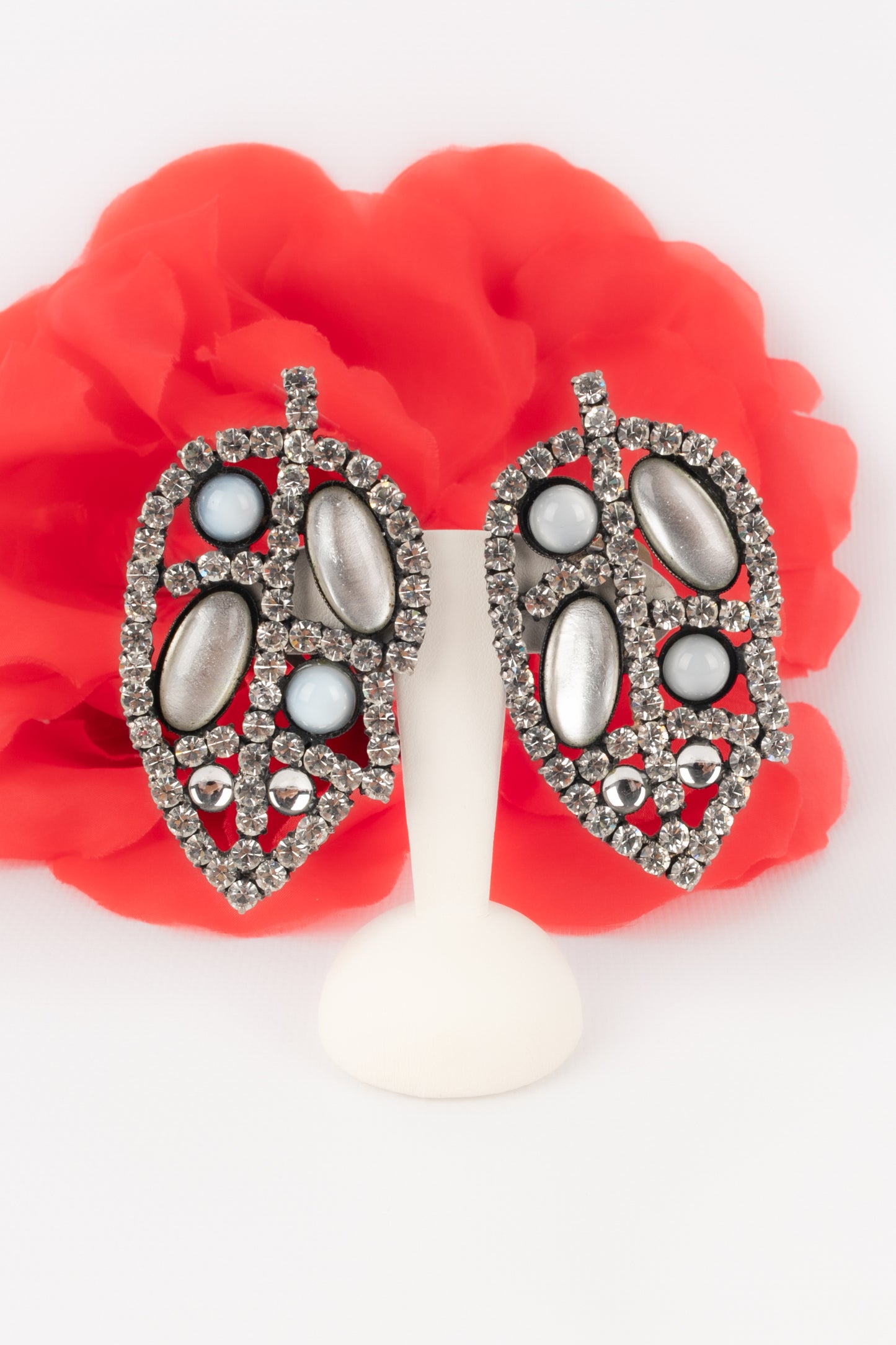 Boucles d'oreilles Louis Féraud Haute Couture