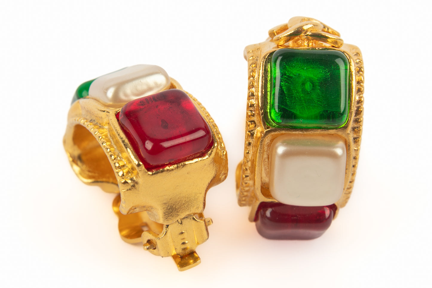 Boucles d'oreilles Chanel hiver 1997