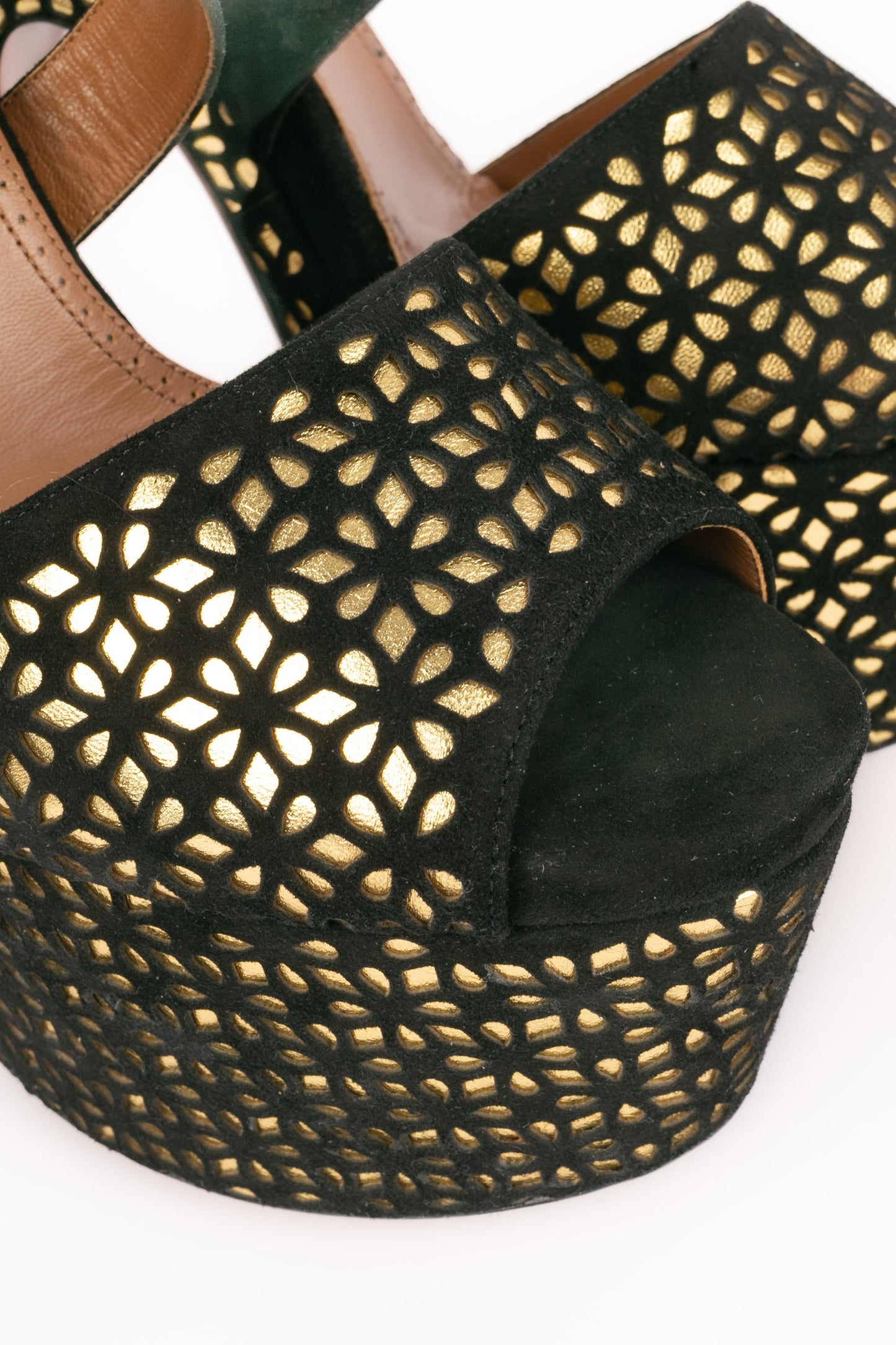 Escarpins en cuir Alaïa 