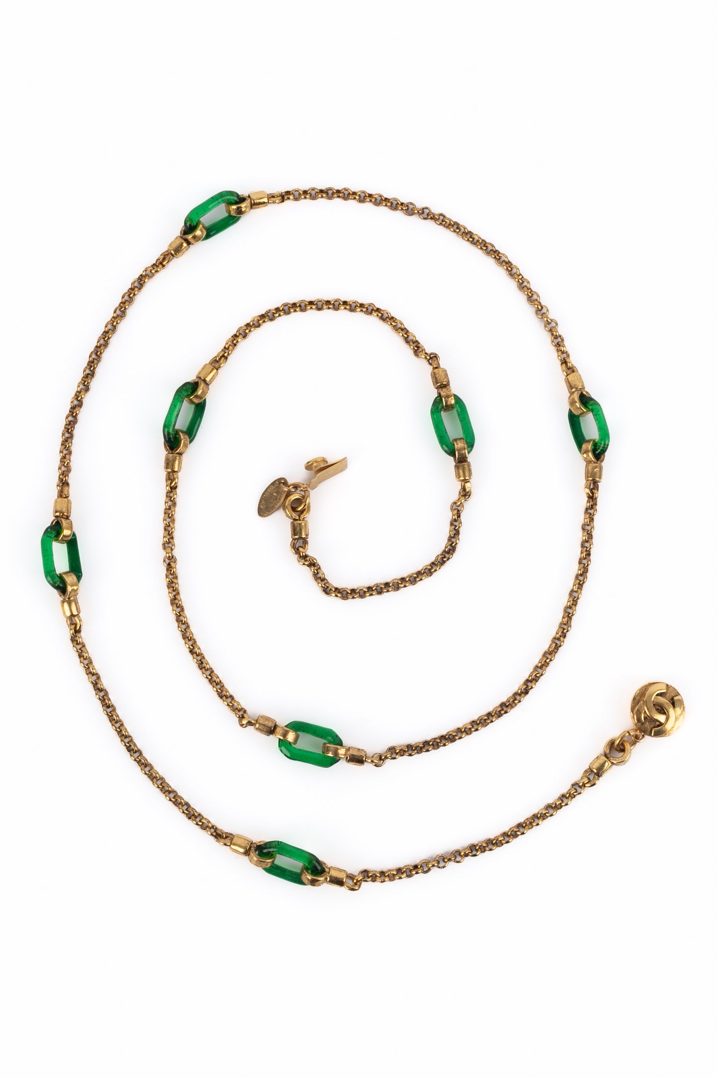 Collier fin Chanel 1980's