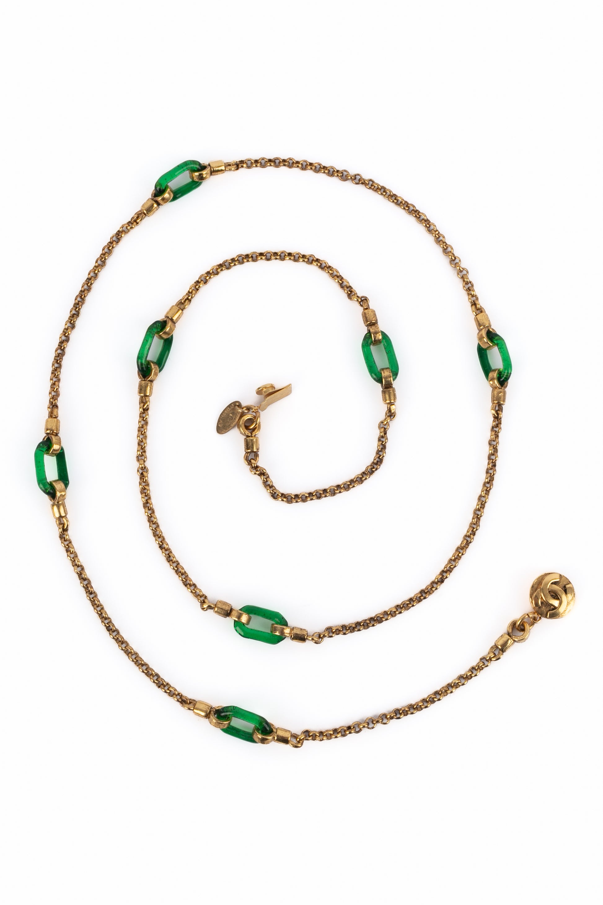 Collier fin Chanel 1980's
