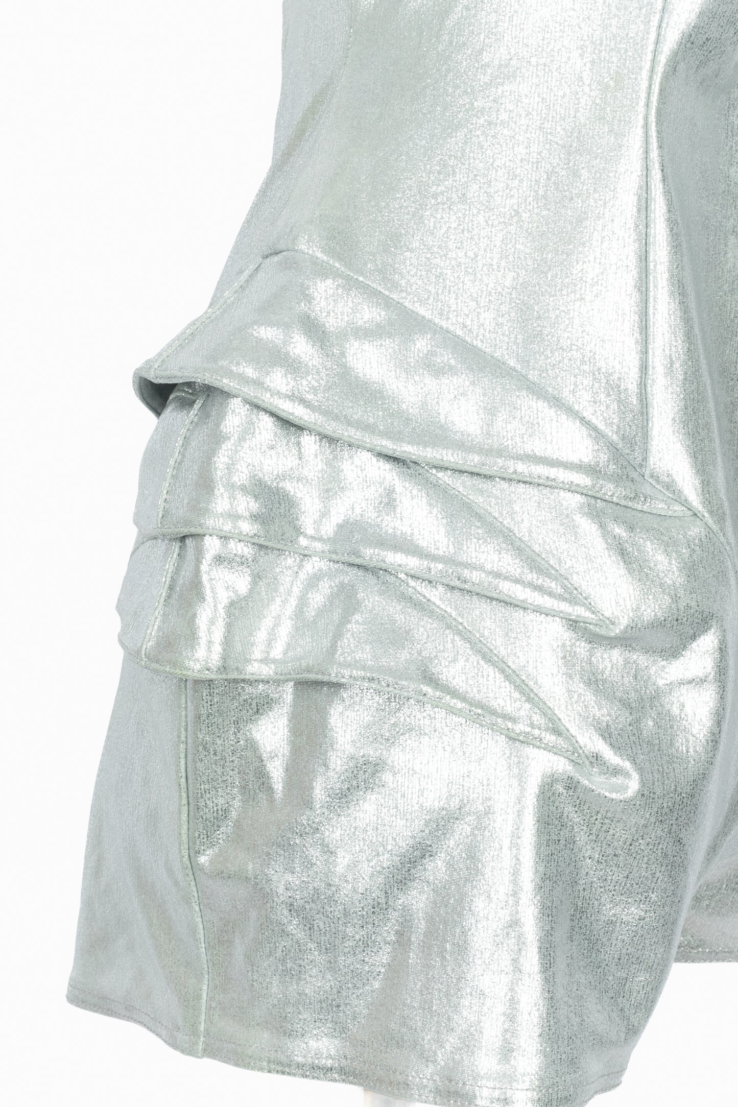 Combinaison argentée Thierry Mugler 1989