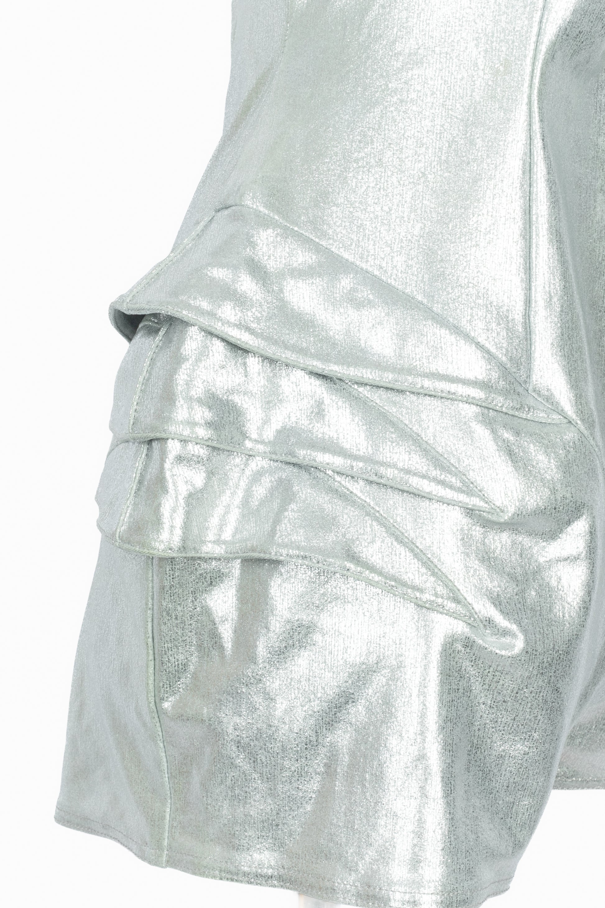 Combinaison argentée Thierry Mugler 1989