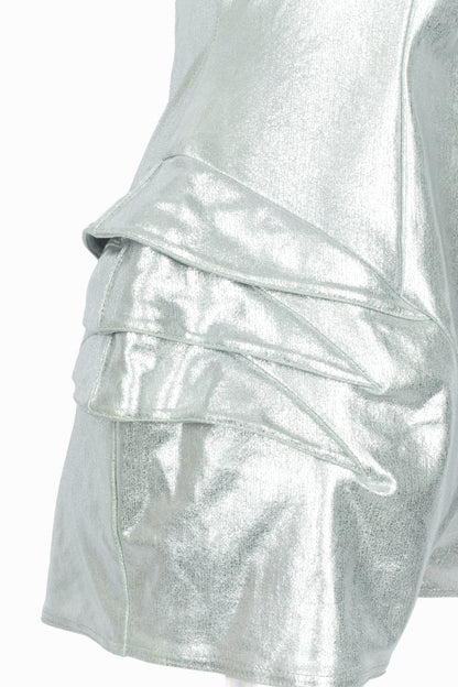 Combinaison argentée Thierry Mugler 1989