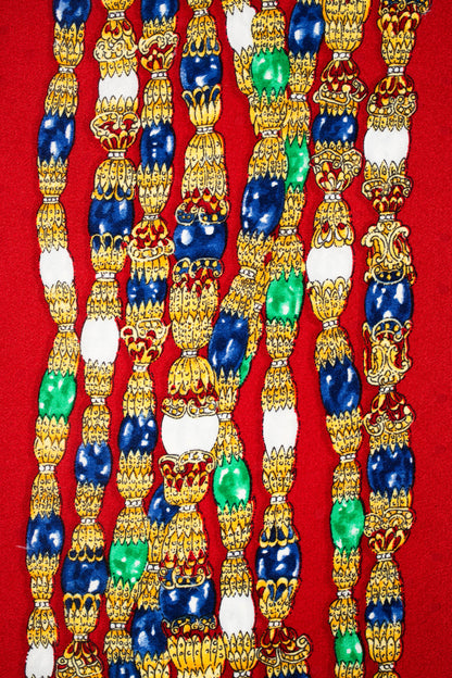 Foulard "bijoux" en soie Chanel 