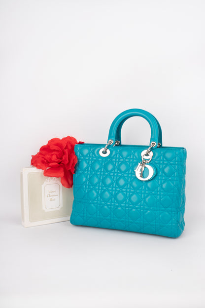 Sac Large Lady Dior zip 2013