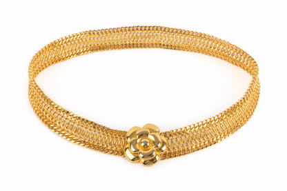 Ceinture camélia Chanel Haute Couture