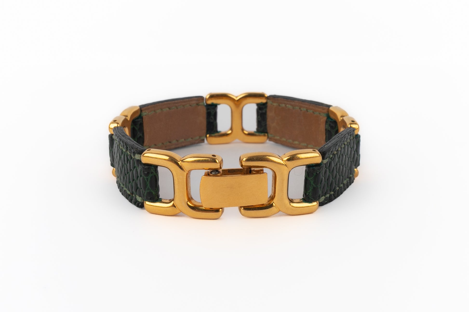 Bracelet en lézard Hermès