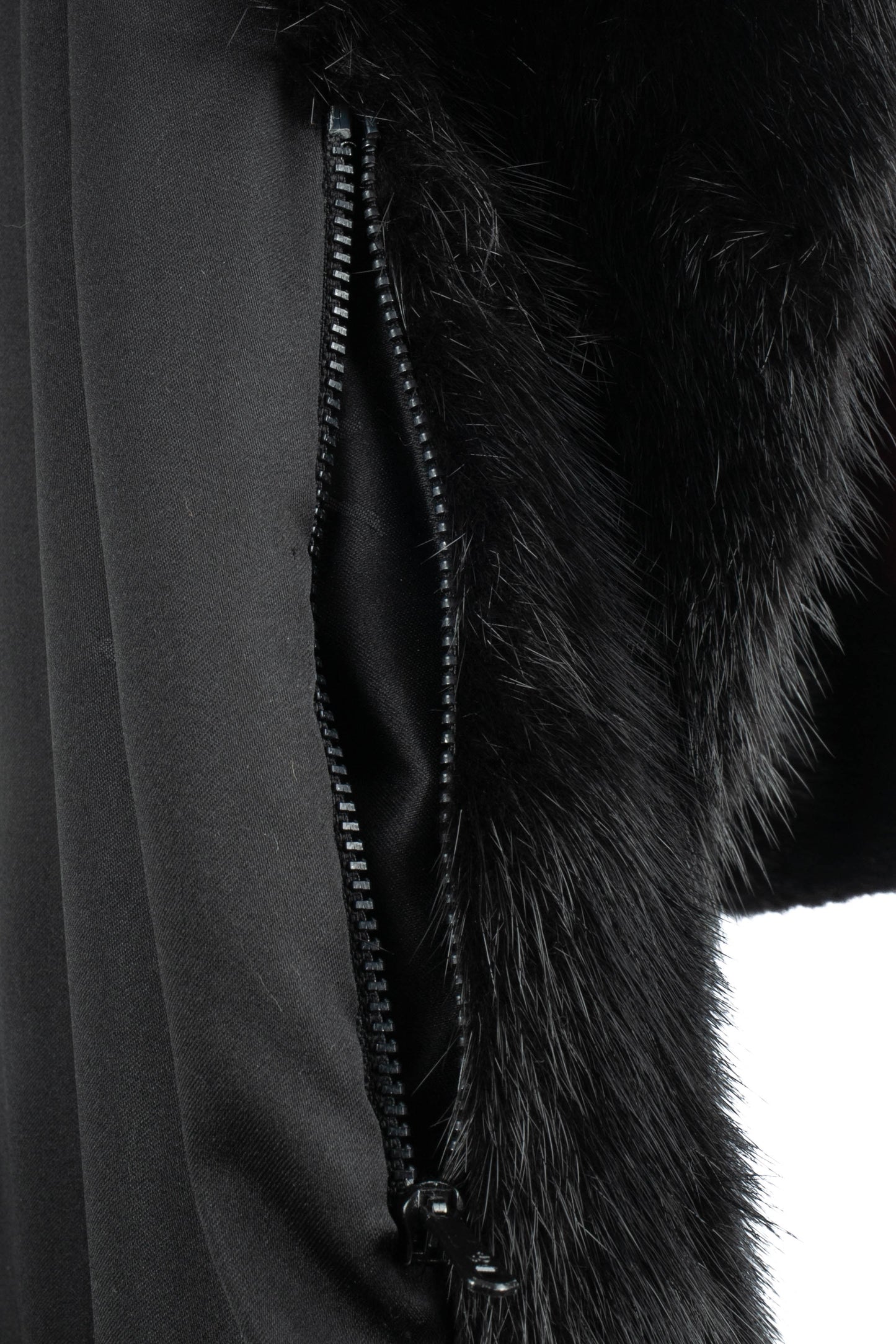 Manteau en fourrure Yves Saint Laurent