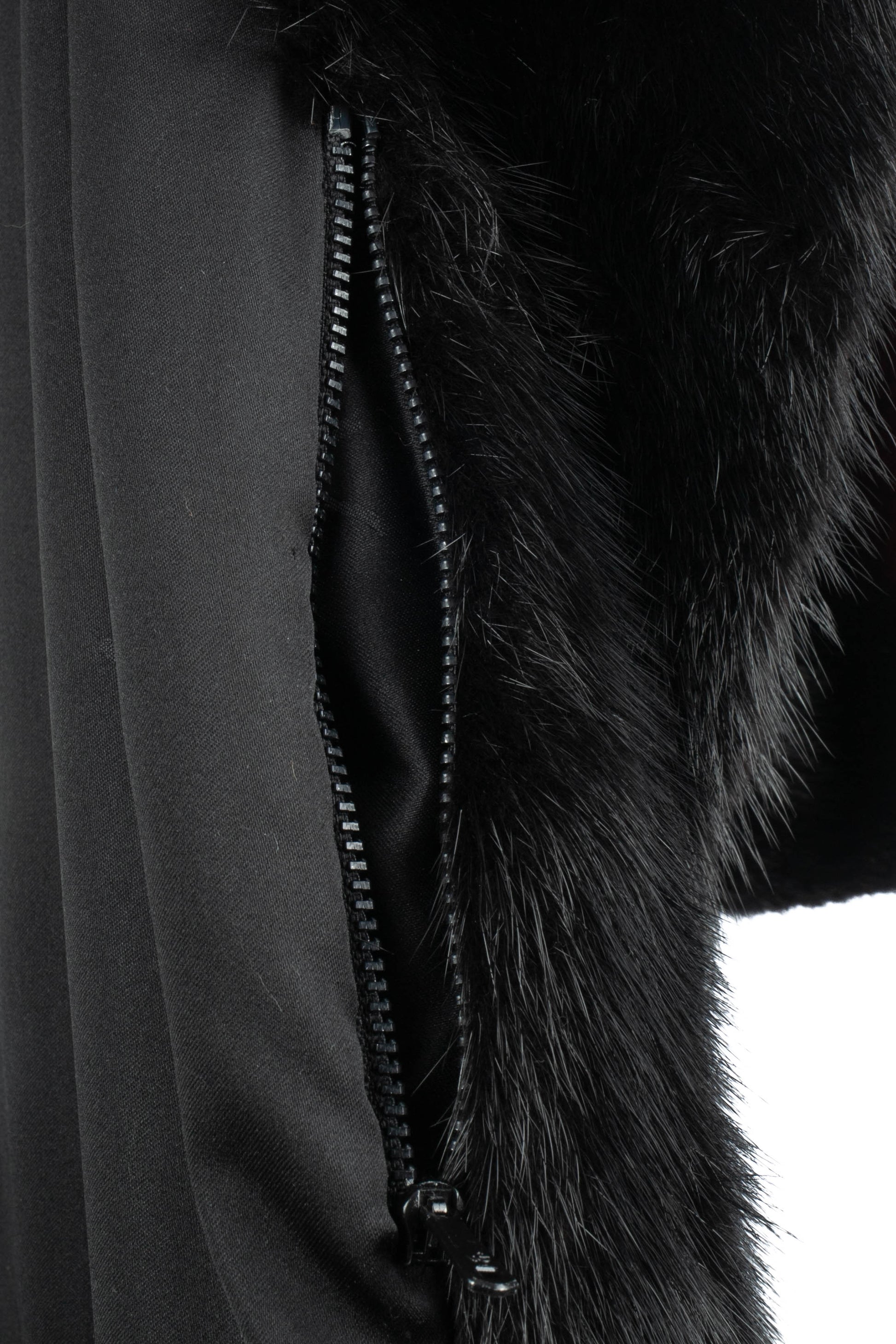 Manteau en fourrure Yves Saint Laurent