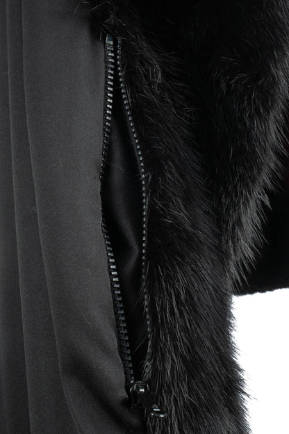 Manteau en fourrure Yves Saint Laurent