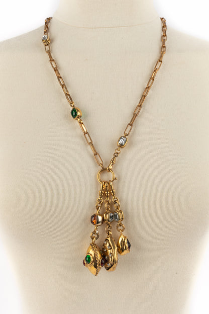 Collier byzantin Chanel 1985's