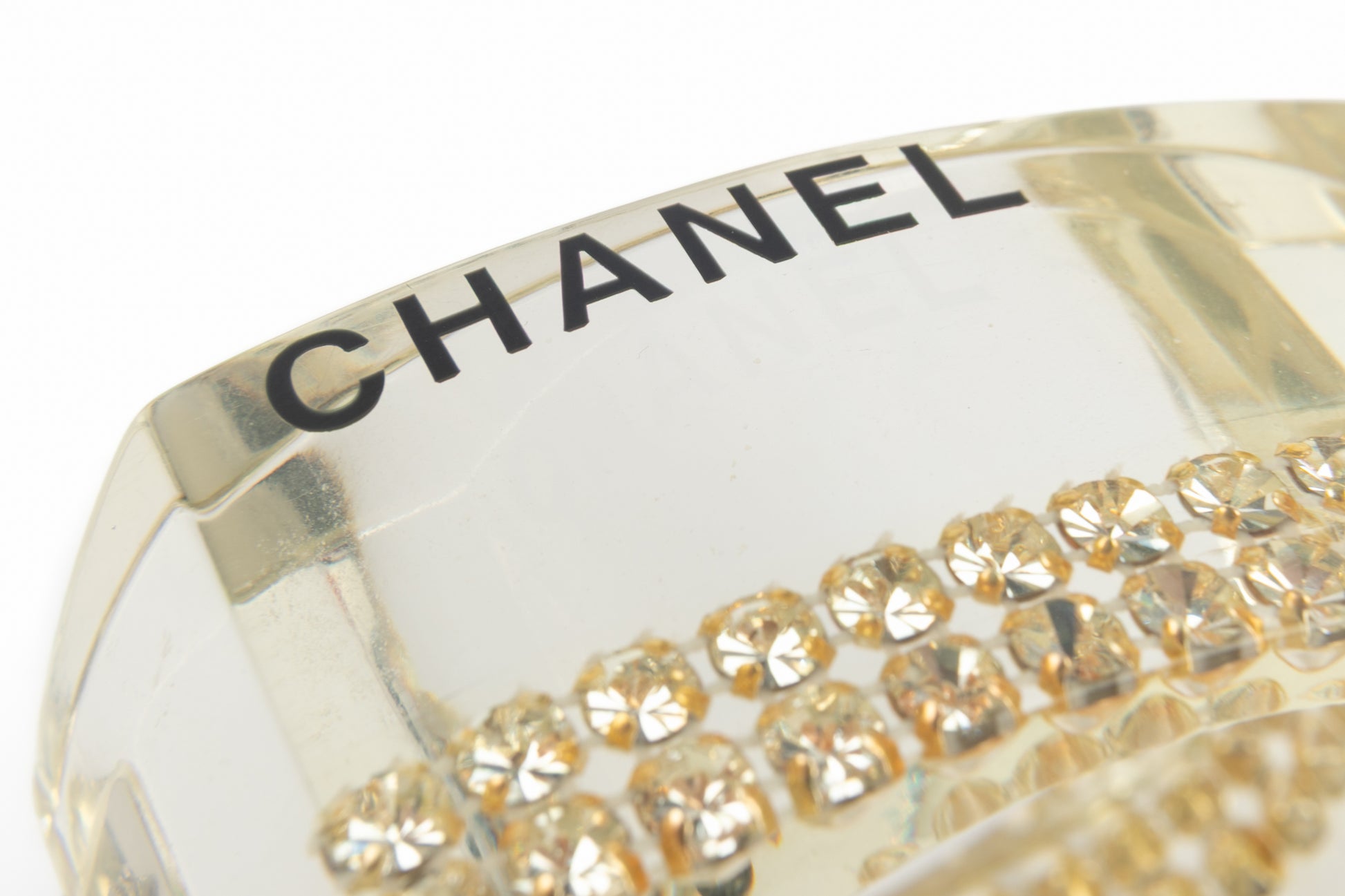 Bracelet en lucite Chanel 2005