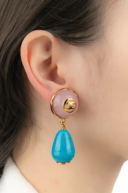 Boucles d'oreilles Chanel 1990's
