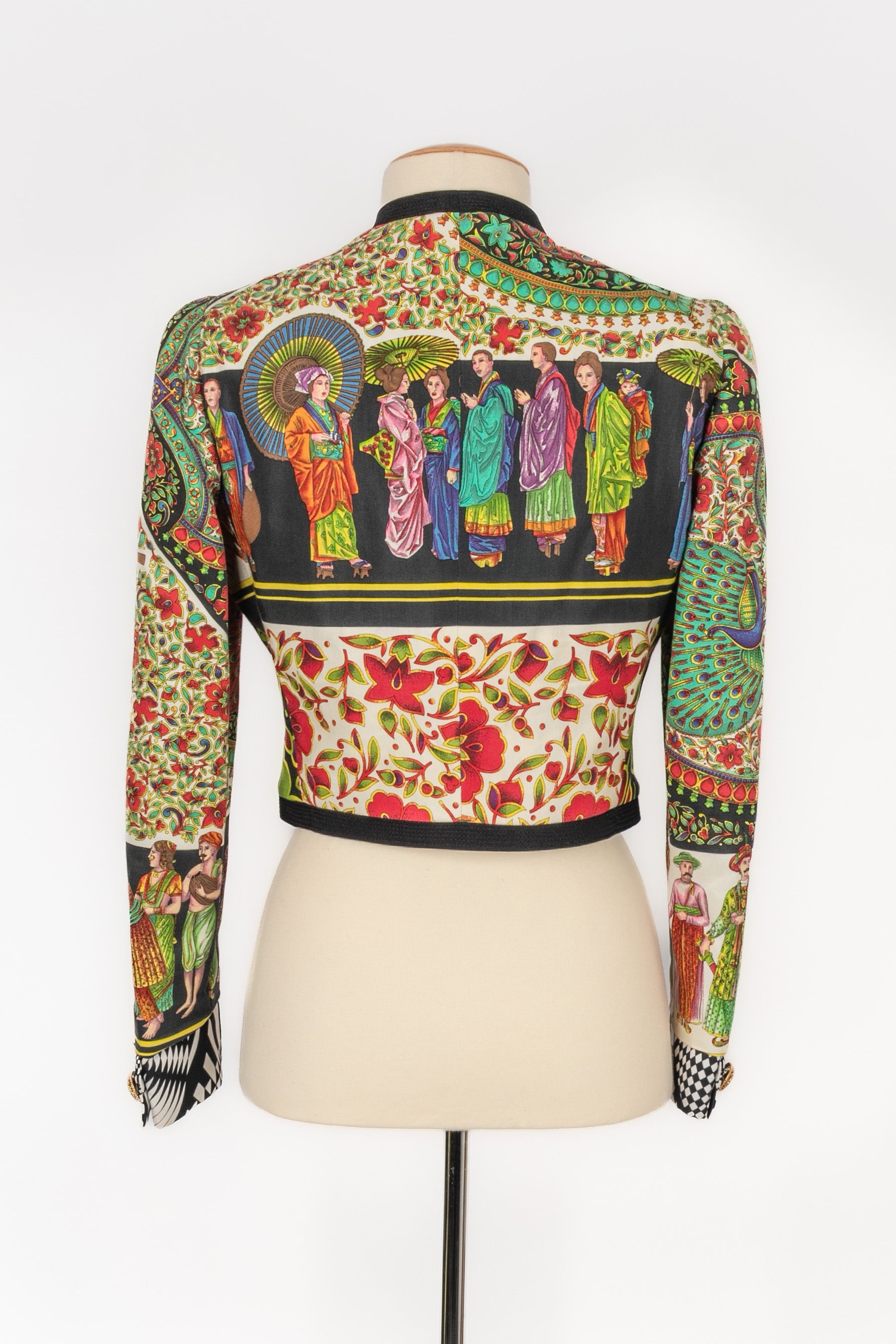 Veste imprimée Versace