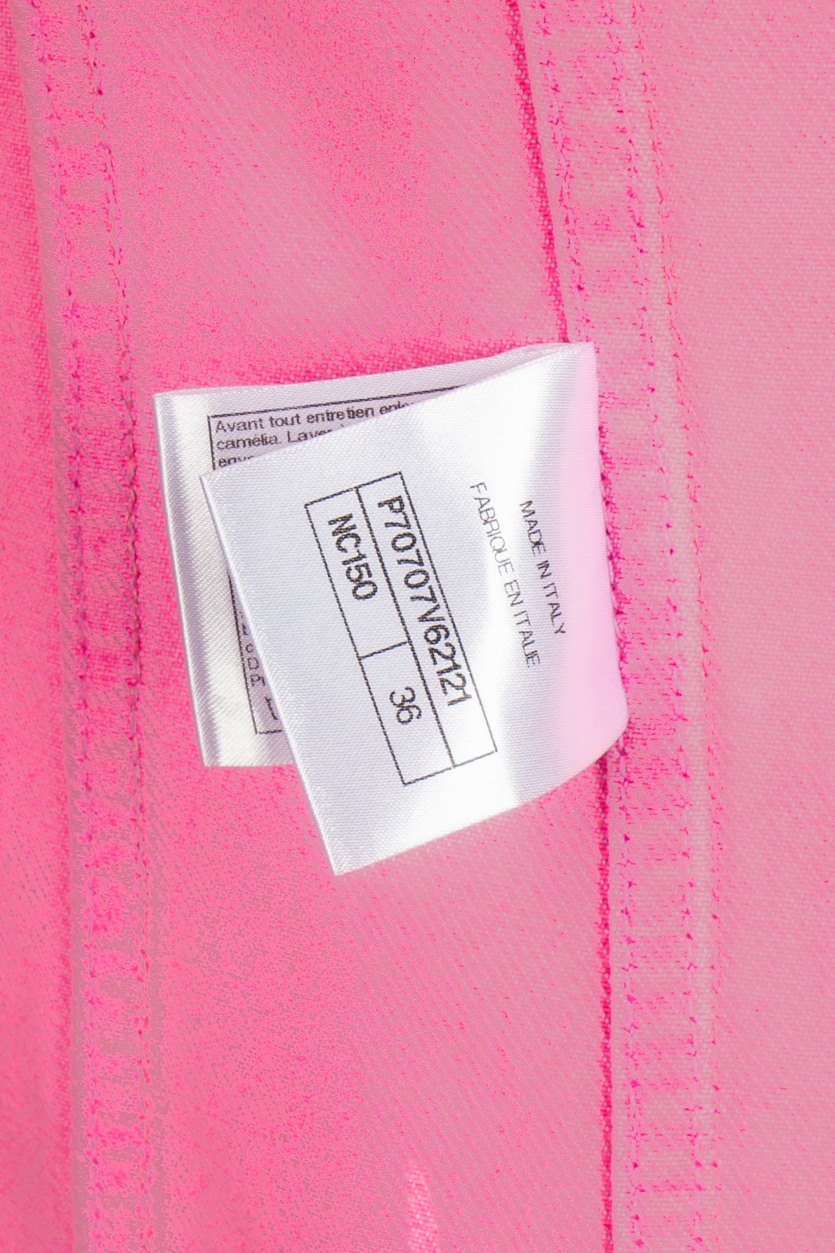 Veste Chanel Printemps 2021