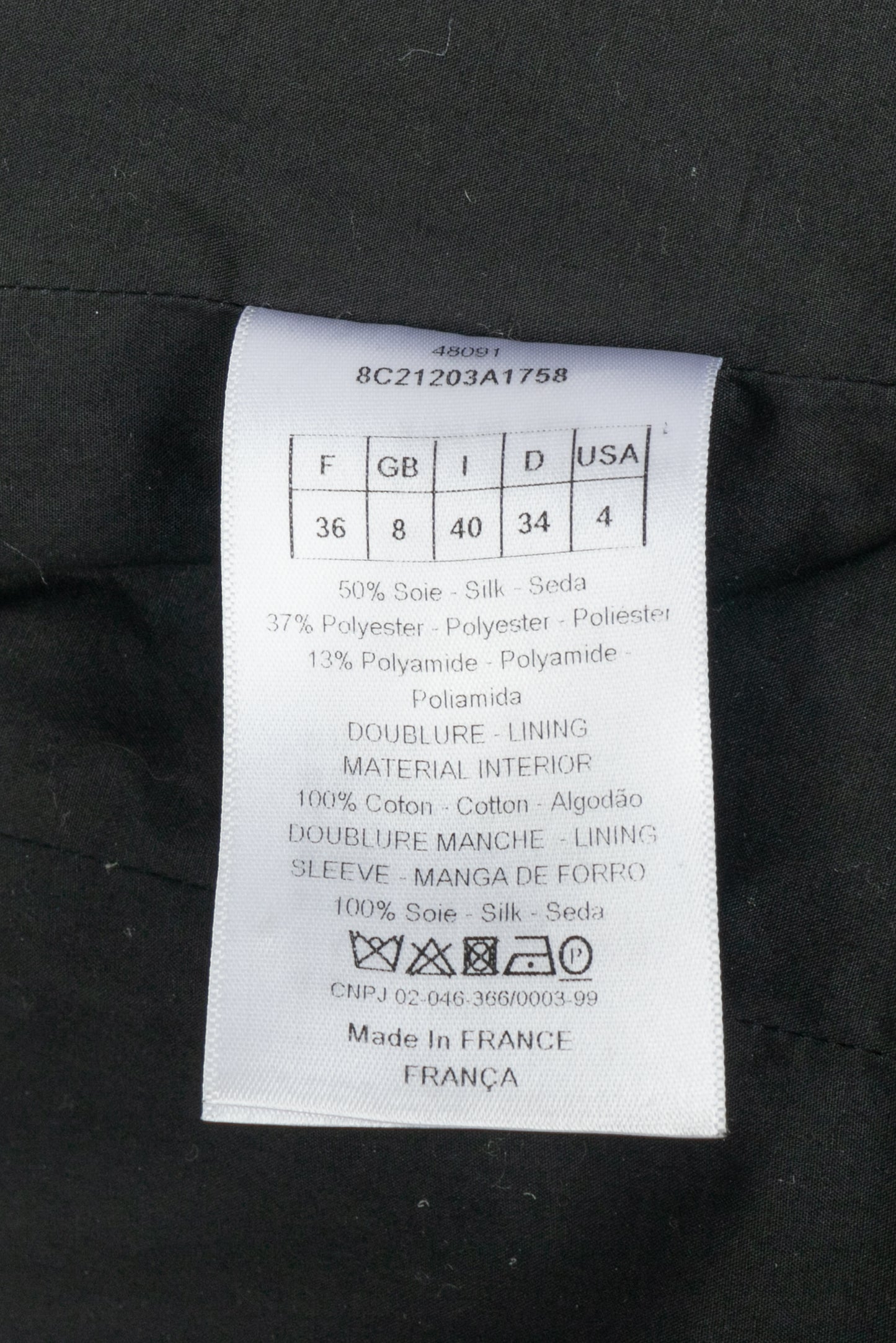 Veste "art pariétal" Christian Dior Resort 2018