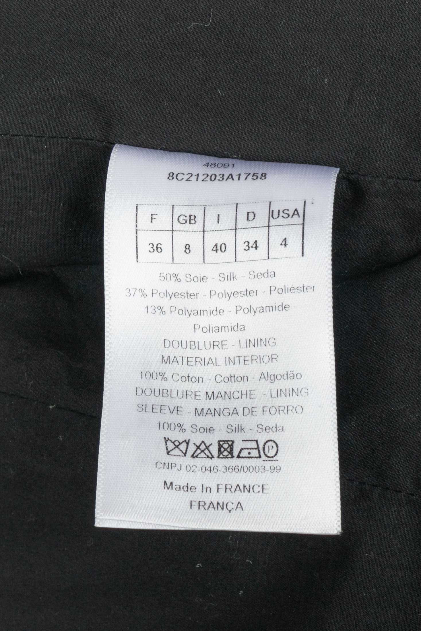 Veste "art pariétal" Christian Dior Resort 2018