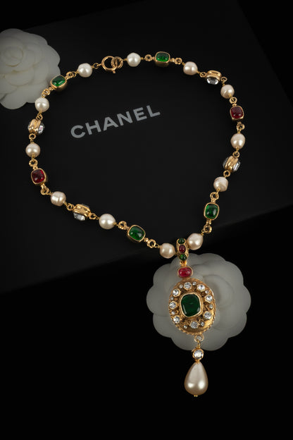 Collier byzantin Chanel 1985's