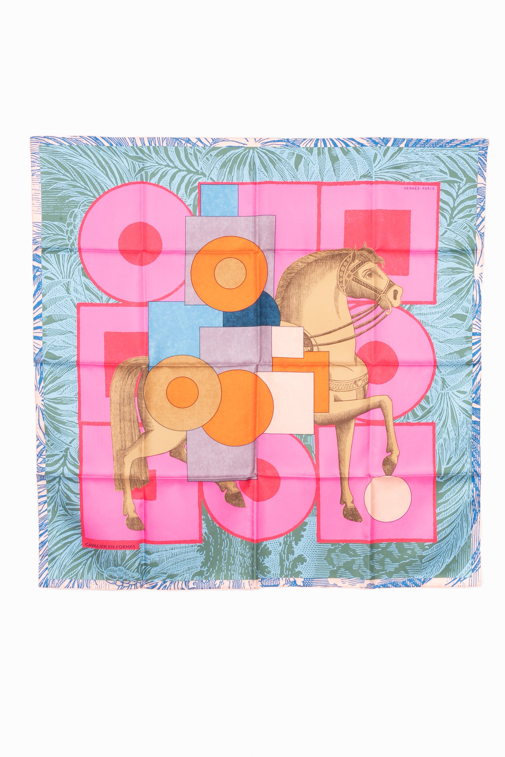 Foulard "Cavallier en forme" Hermès